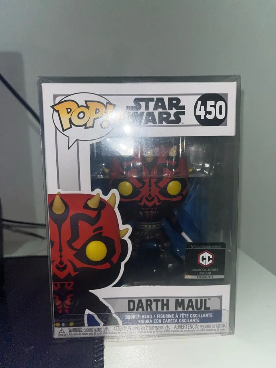 Funko pop star wars darth maul 450 com case protetora - EXCLUSIVO - Foto 2