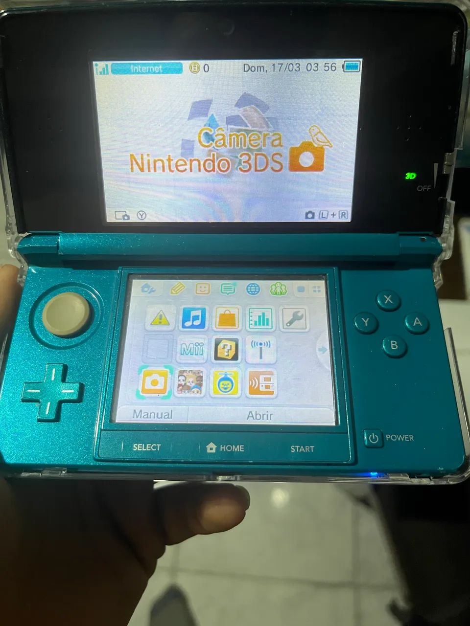 Nintendo 3ds aqua blue CIB  - Foto 4