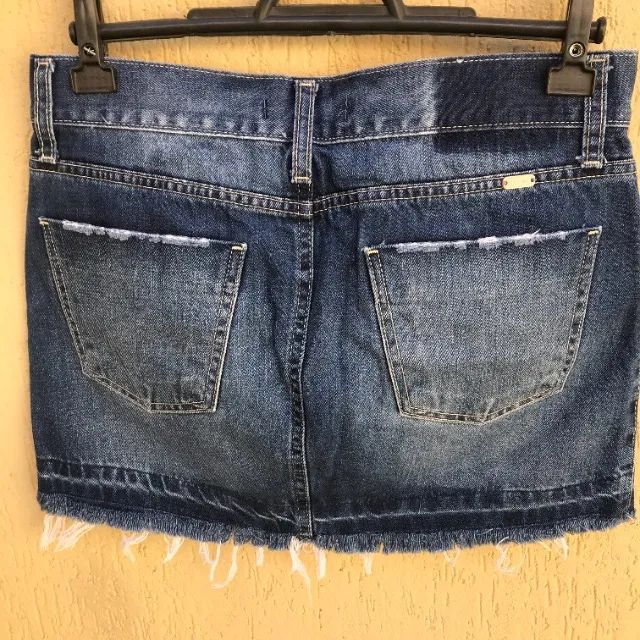 Saia Jeans Marinho da Marca Four One - Foto 4