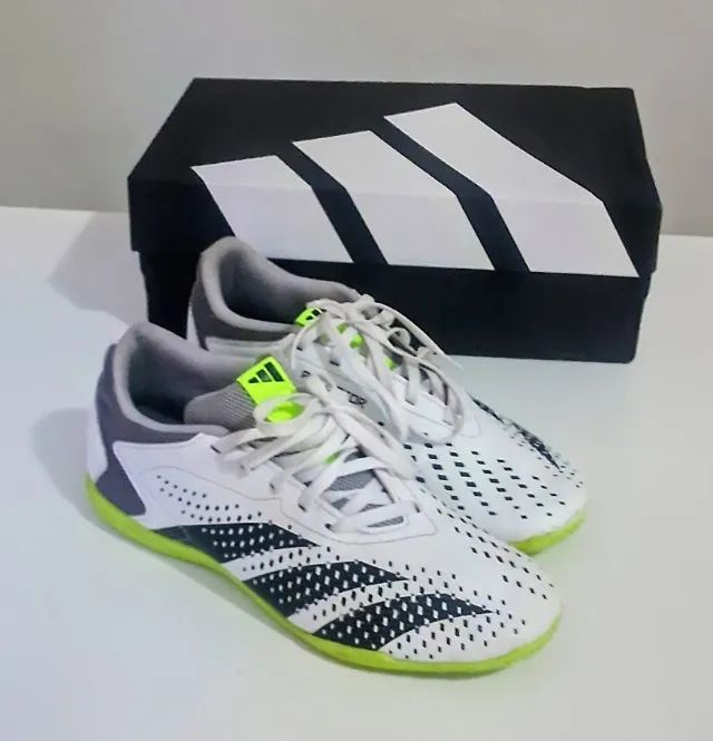 Chuteira Futsal Predator Adidas Accuracy - tamanho 39 - Foto 2