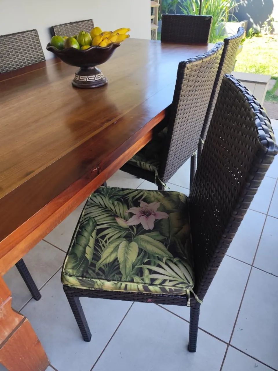 MESA DE MADEIRA MACIÇA  - Foto 4