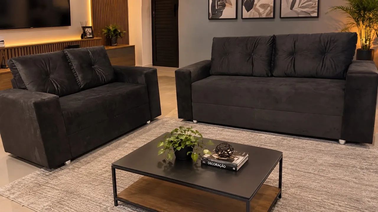 Sofá 2 e 3 lugares 