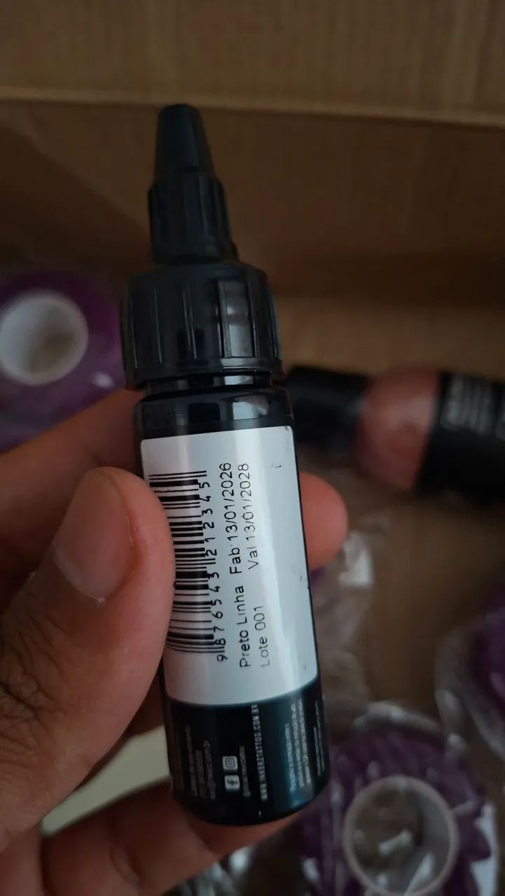 Tinta para Tatuagem INKERZ Preto linha - Foto 2
