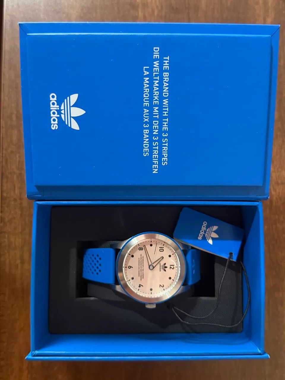 Relógio adidas code Thee azul 