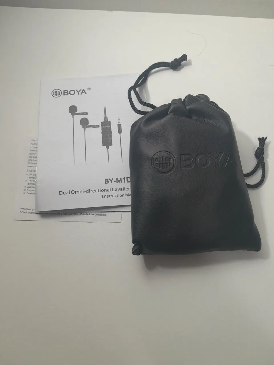 Microfone de lapela BOYA duplo (BY-M1DM) - Foto 3