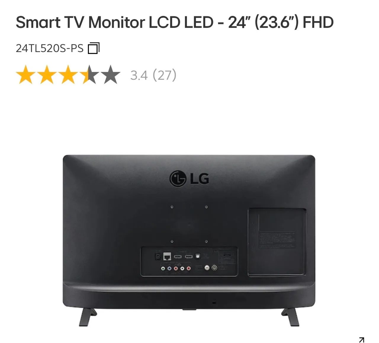 Monitor/ Smart TV LG 24? - Foto 5