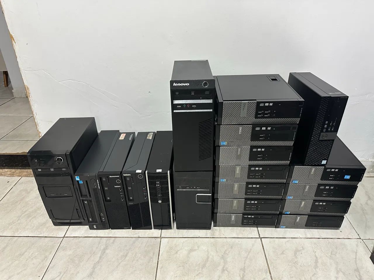 Computador dell ou hp cpu cada com ssd para empresas com garantia 