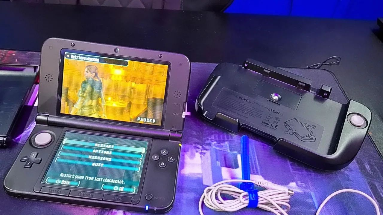 Nintendo 3DS LL Blue Japones +15 JOGOS - Consoles de Vídeo Game