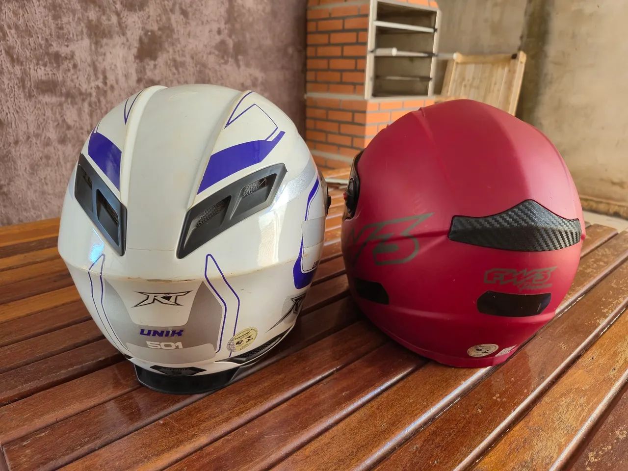 Capacetes FW3 GT e RT501