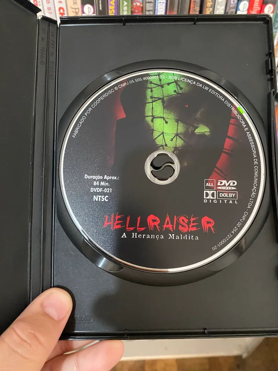 Hellraiser 4 A Herança Maldita DVD original  - Foto 4