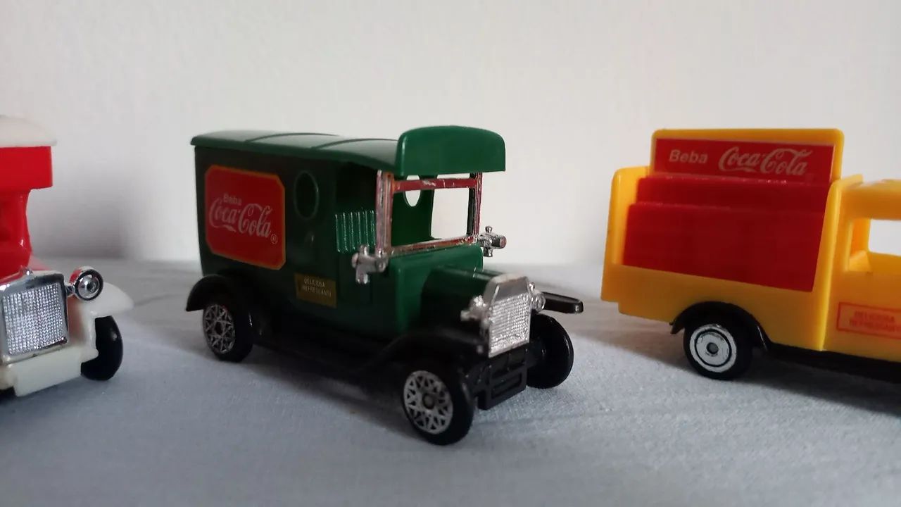 Coleção carrinhos coca cola anos 90 completa! - Foto 4
