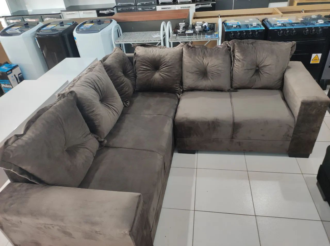 Sofá de canto novo  - Foto 2