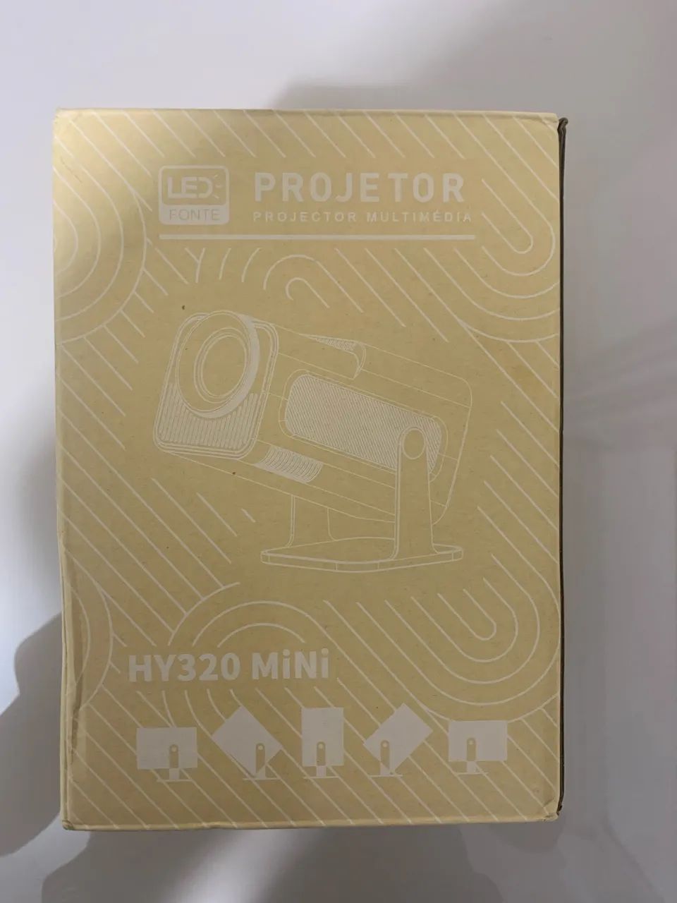 Projetor completo com tela e suporte  - Foto 3