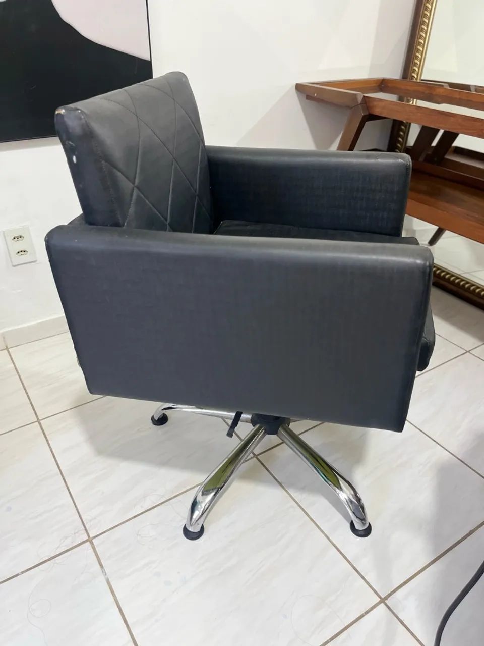 Cadeira de cabelereiro - Foto 2