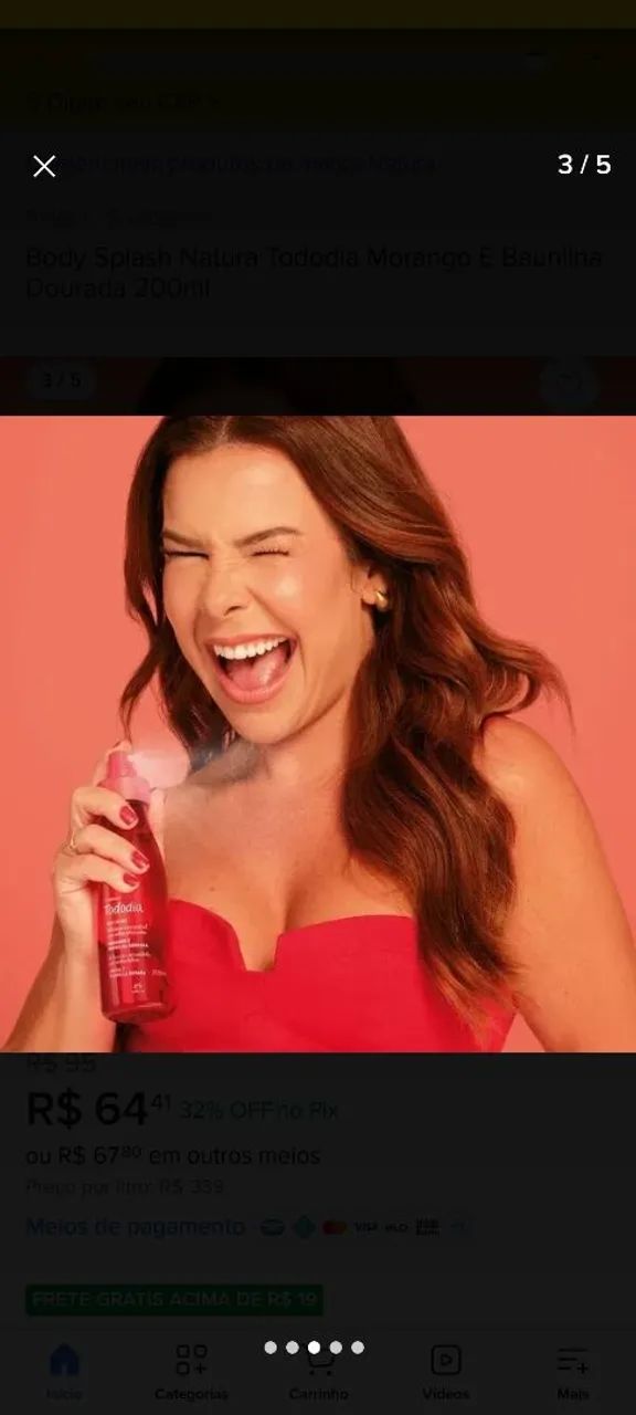 Colonia Body Splash Natura  - Foto 4
