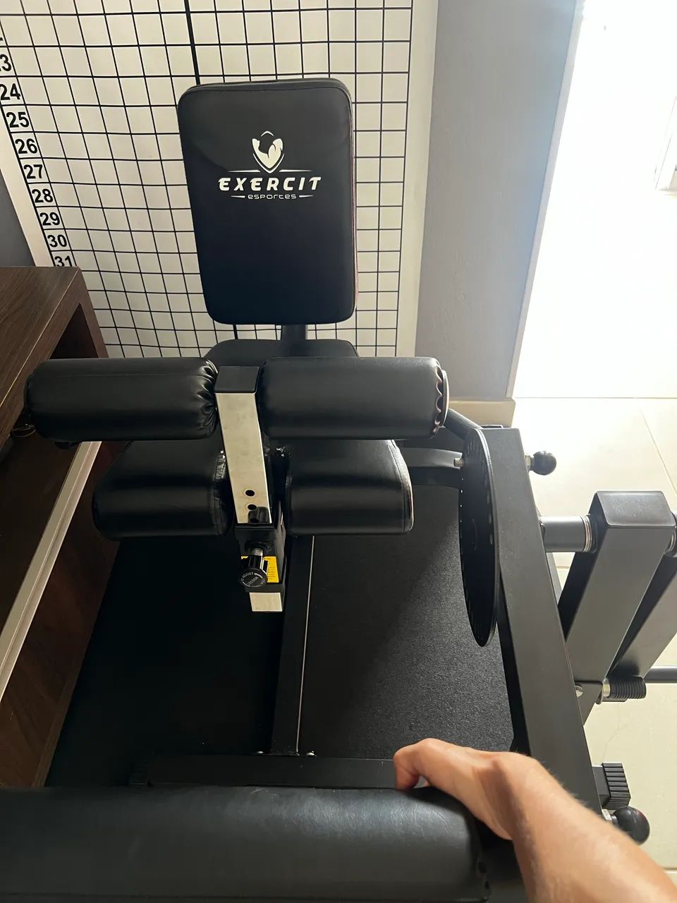 Cadeira extensora / flexora exercit - Foto 3