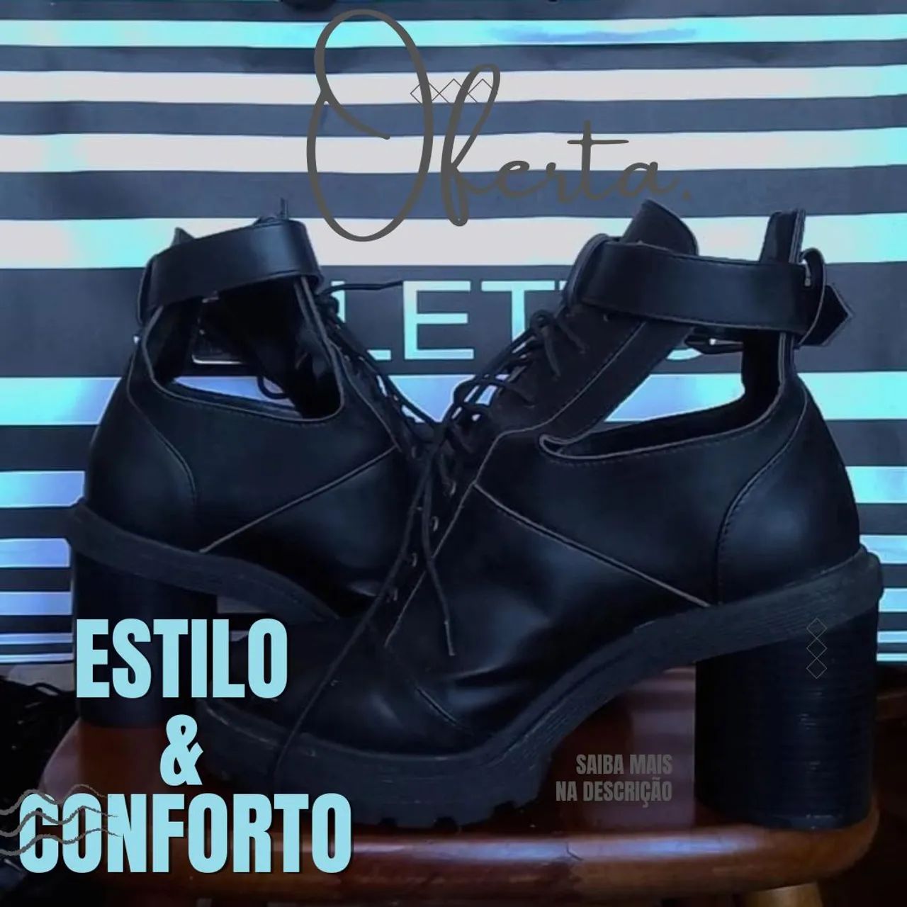 Bota estilosa  - Foto 2