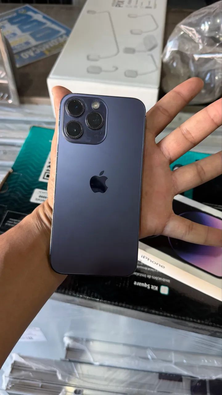 iPhone é 14 pro Max 128 g  - Foto 4