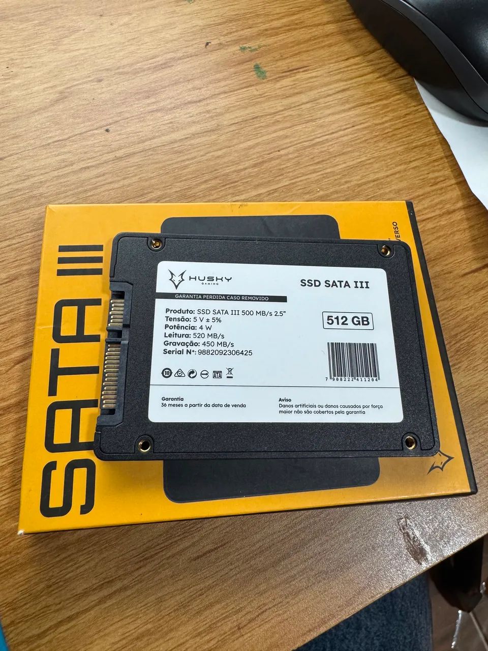 Vende-se SSD Sata III 512GB Husky Gaming - Foto 5