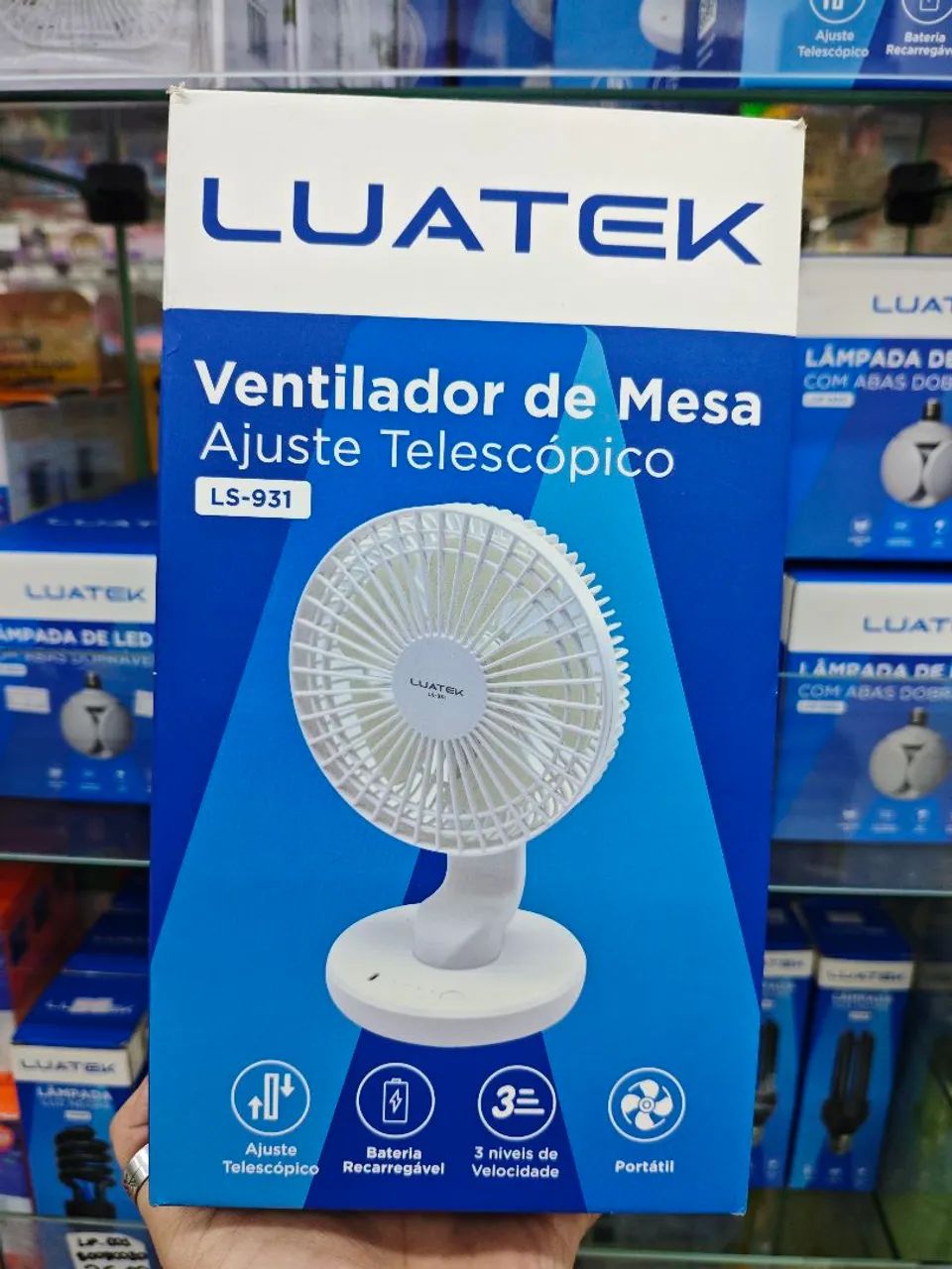 Ventilador de Mesa - NOVO