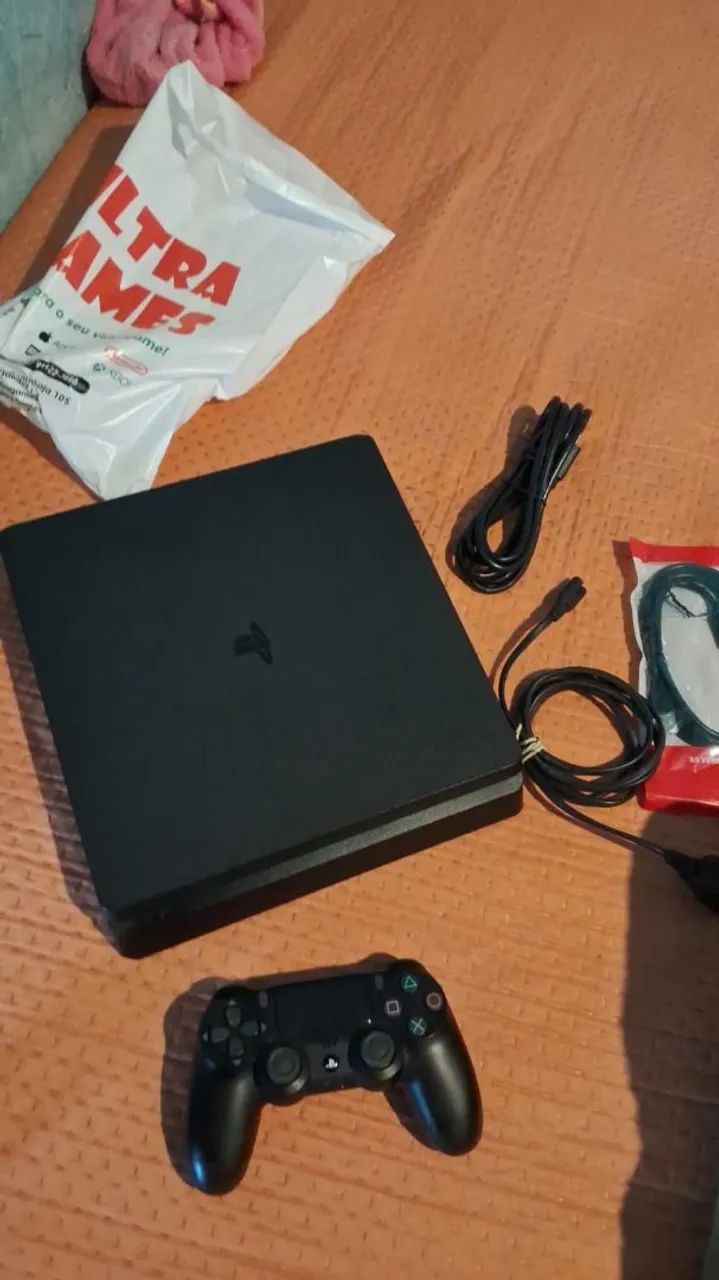 VENDO PS4 SLIM 1TR PARCELO ATE 12X - Foto 2