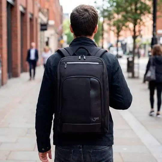 Mochila para Notebook Get Prime Preta 15.6" - Wzetta - Foto 5