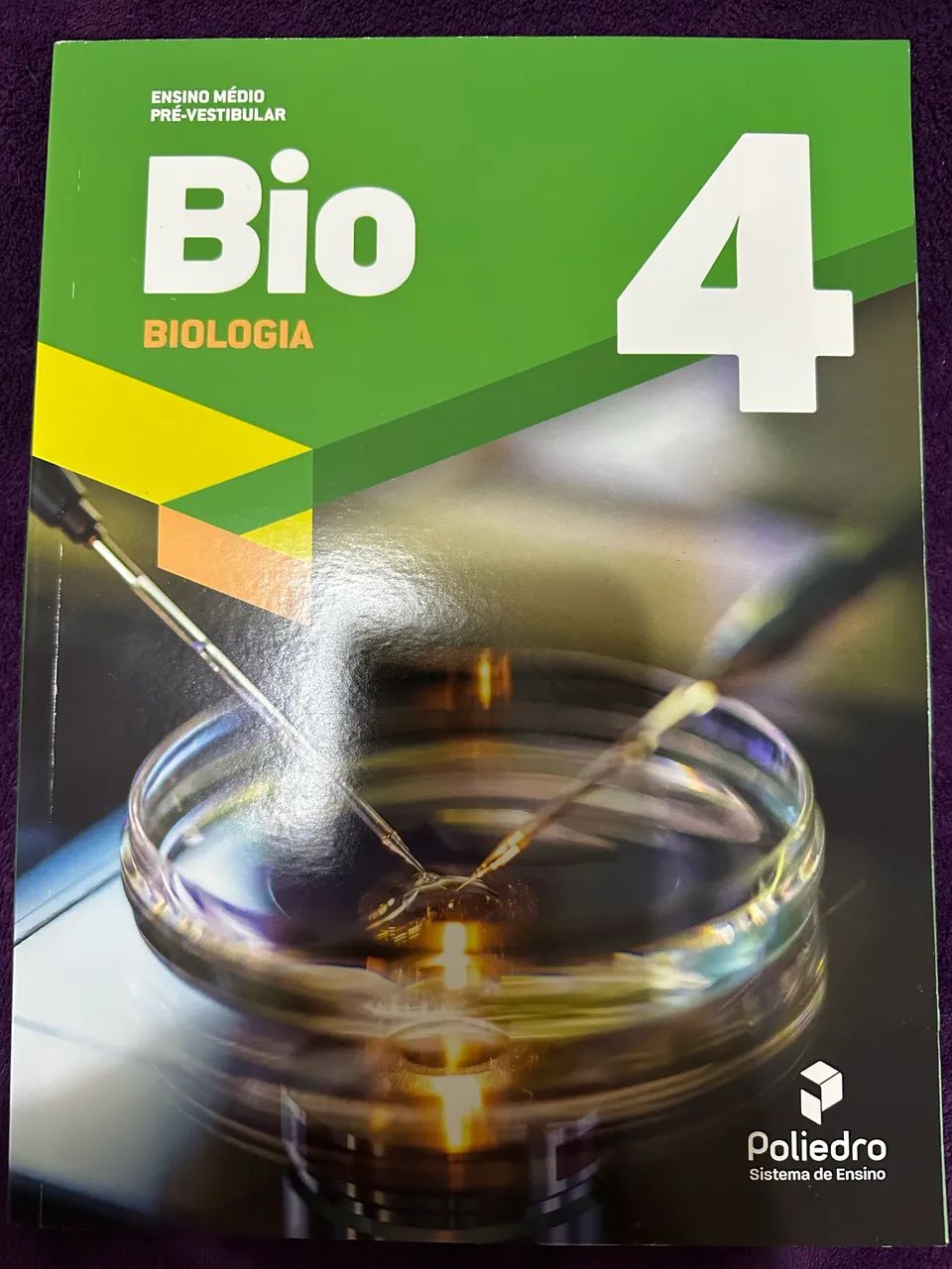 Livros de biologia poliedro pré vestibular médio Enem medicina - Foto 5