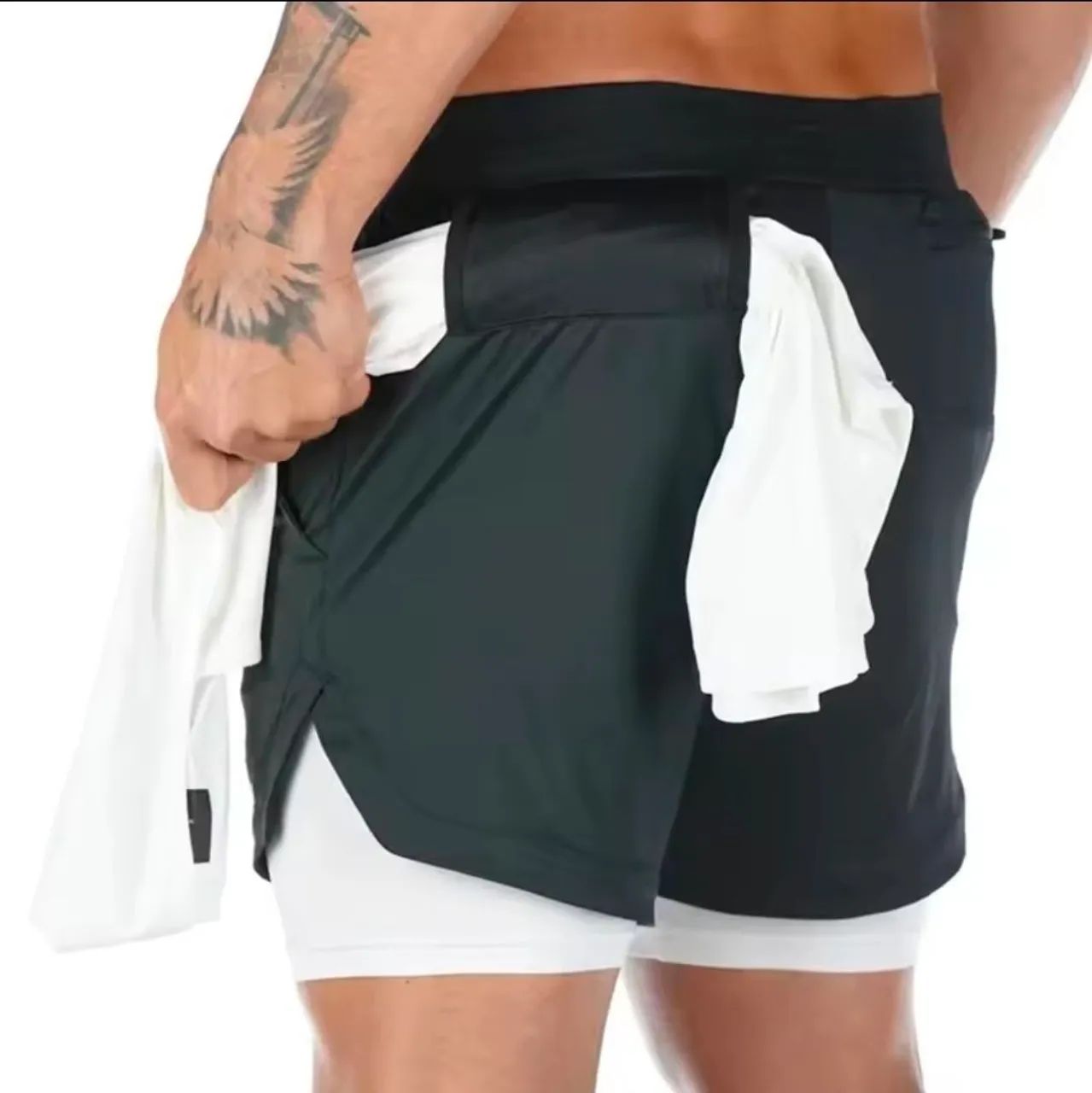 Shorts Termicos Treino - Foto 4