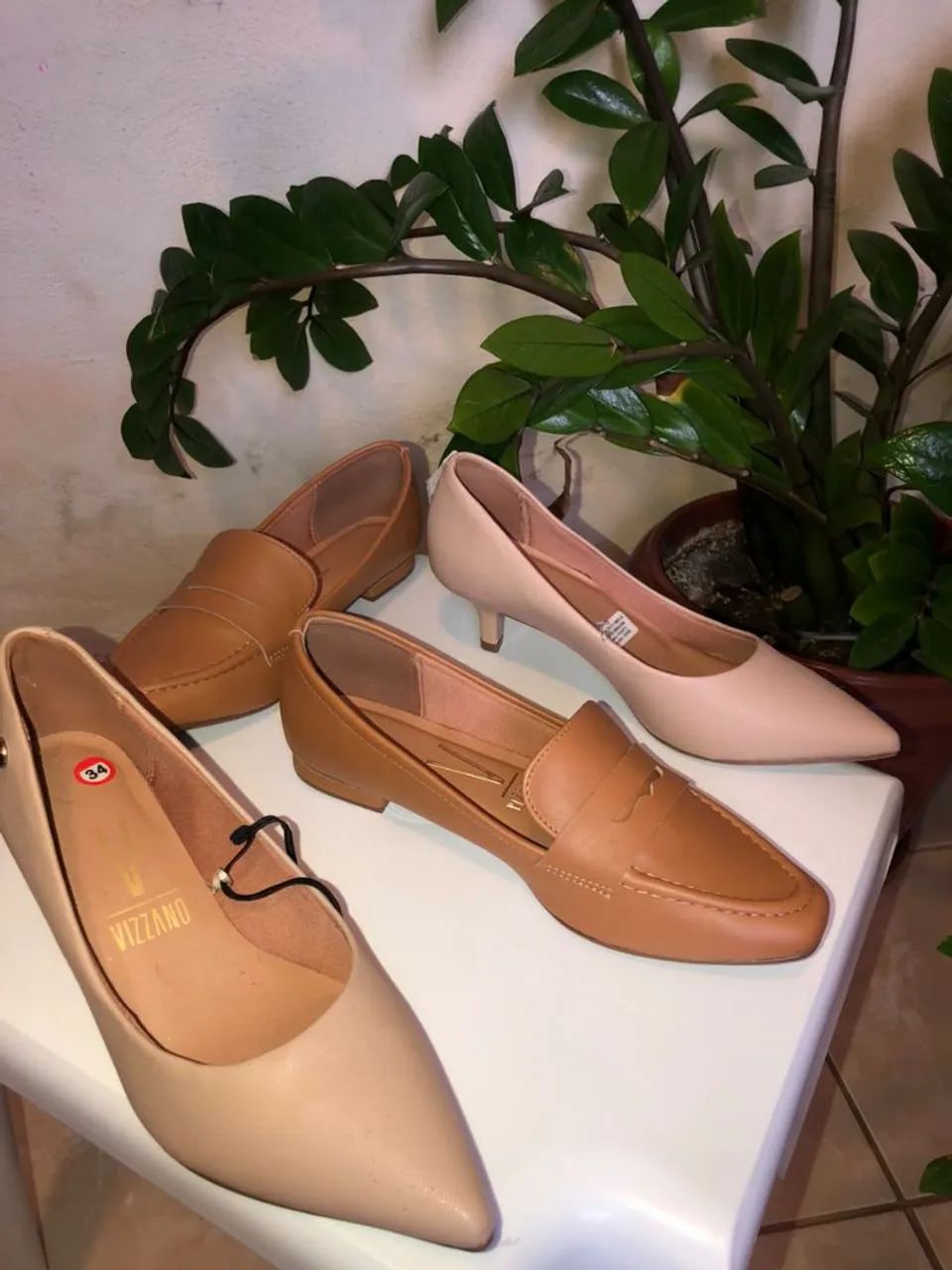 Sapatos novos