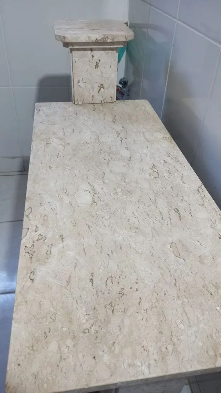 RACK DE MÁRMORE CARRARA $250 - Foto 2