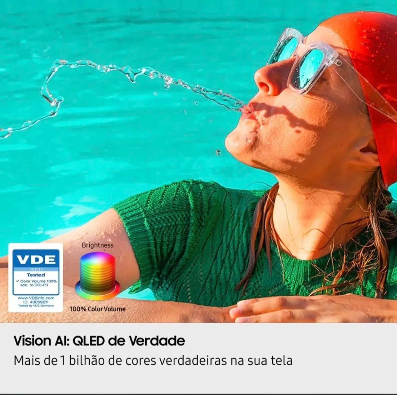 TV Samsung 50' QLED Q7F - Usada - Foto 3