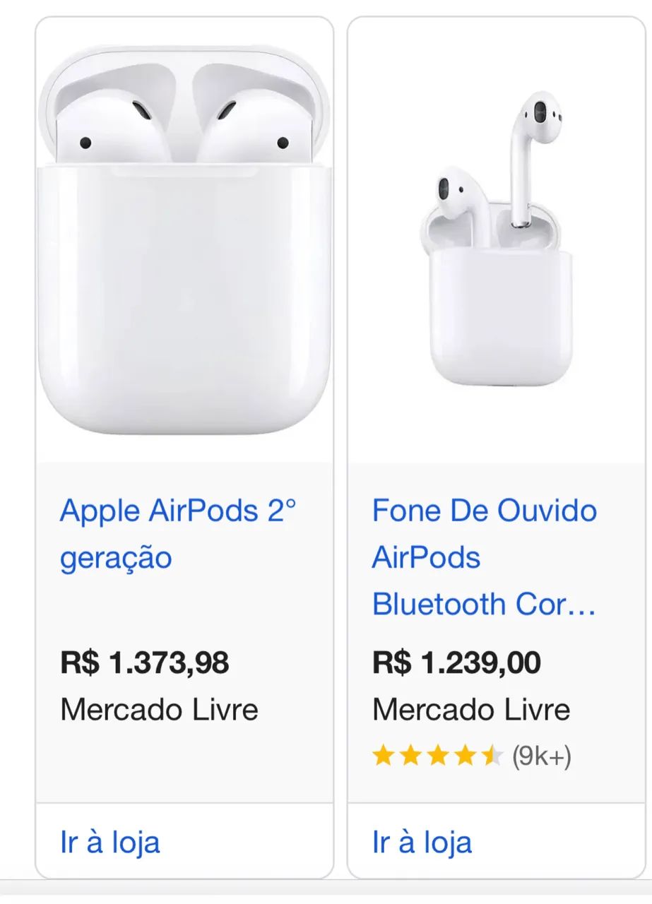 Apple Airpods (2a geração) - Fones de Ouvido - COHAB Anil III, São