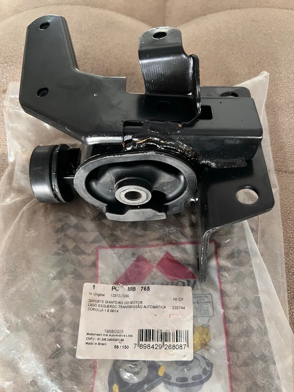Coxim dianteiro do motor lado esquerdo transmissão automática Corolla 1.8  09/14