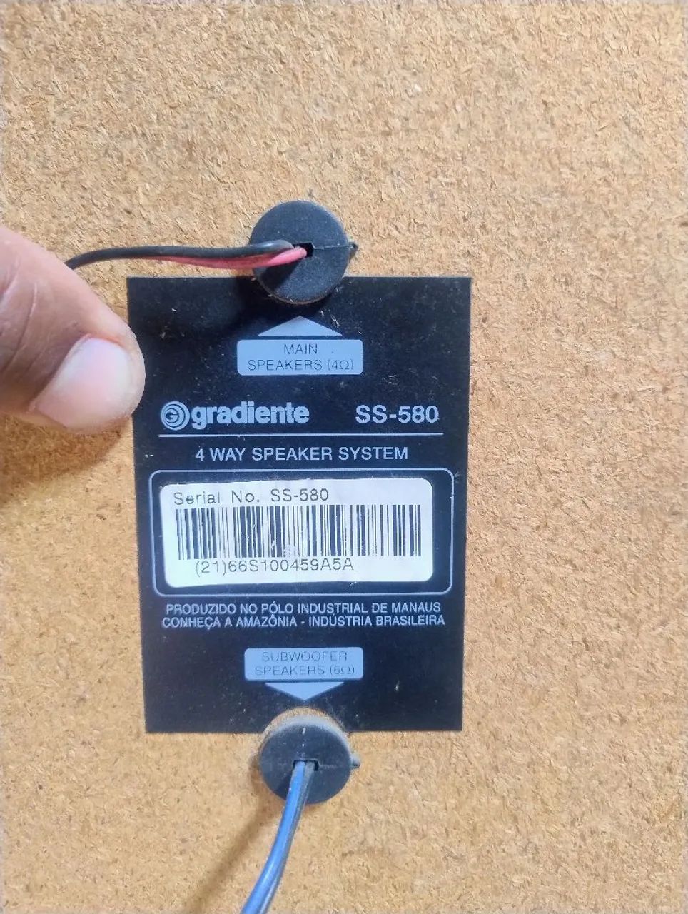Vendo caixa de som Gradiente SS-580 - Foto 2