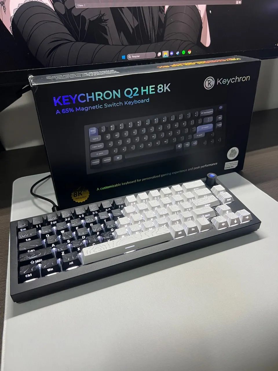 Teclado Magnético Keychron Q2 HE 8k