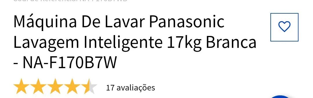 Lavadora de roupas Panasonic 17kg - Foto 5