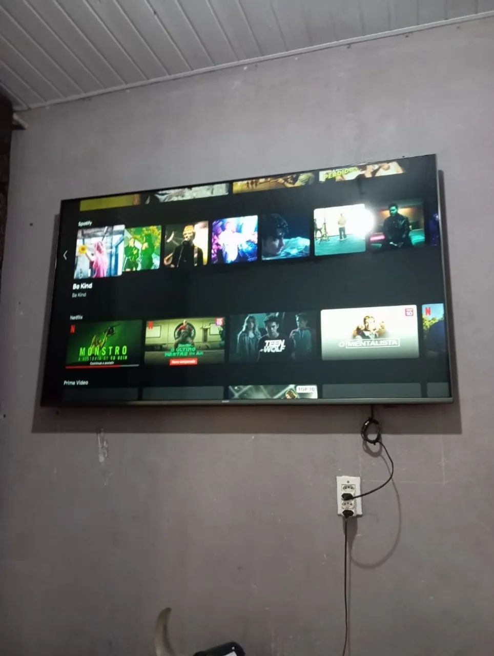 TV Philips smart 65 polegadas 2.800,00 no cartão, faço parcelamento 2.500,00 no pix - Foto 2