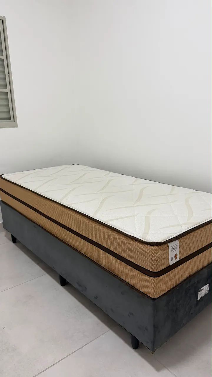 Cama solteiro com box com apenas 2 meses de uso  - Foto 2