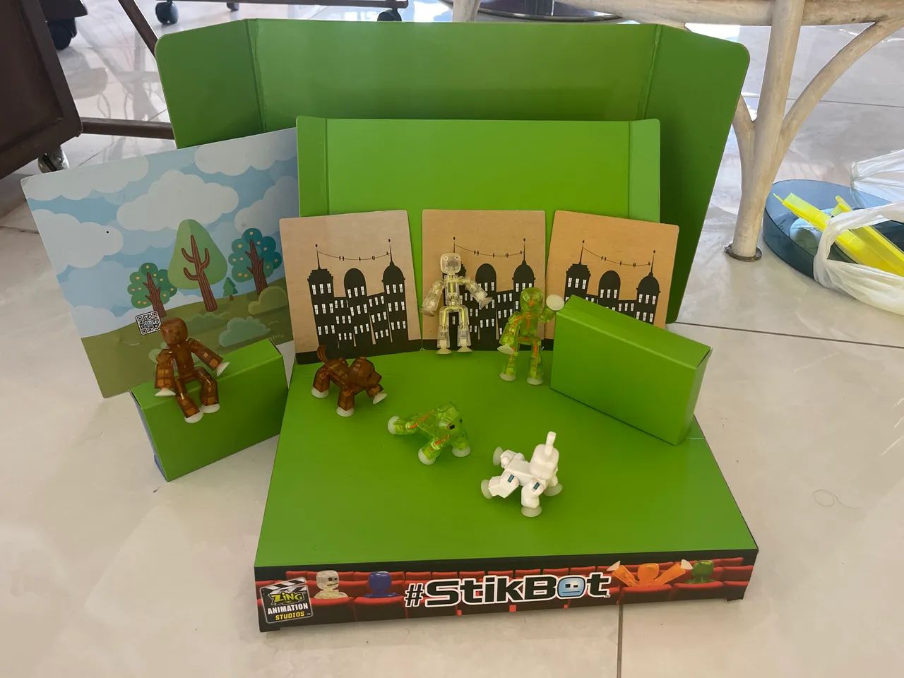 Coleção Stick-Bot Studio