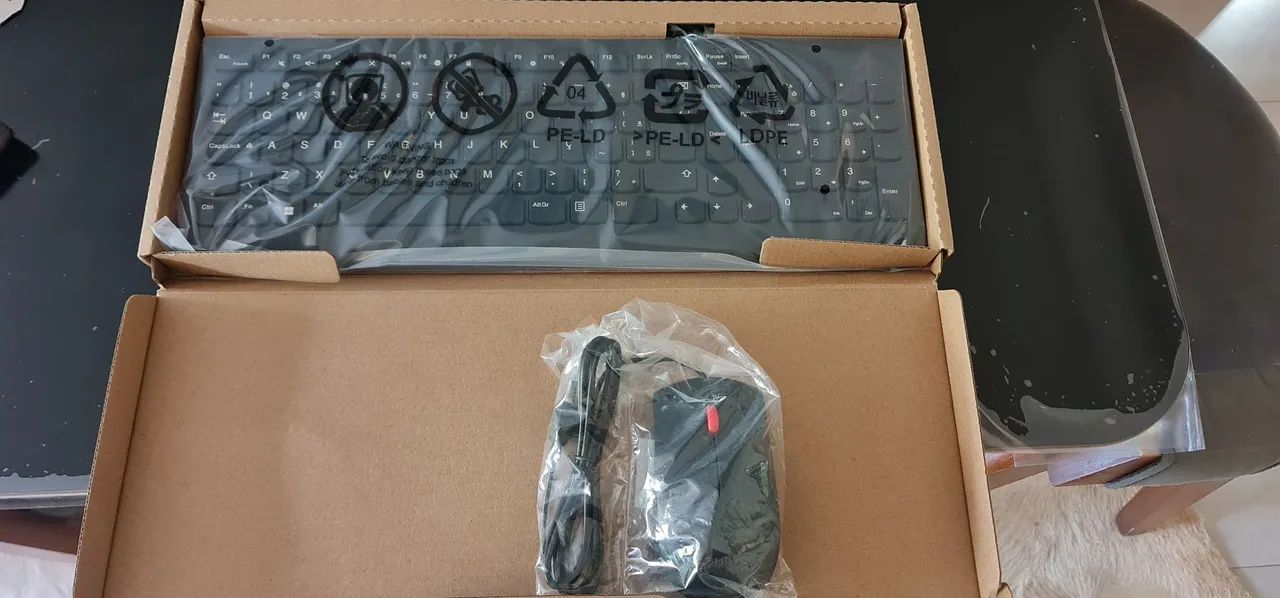 Kit teclado e mouse 