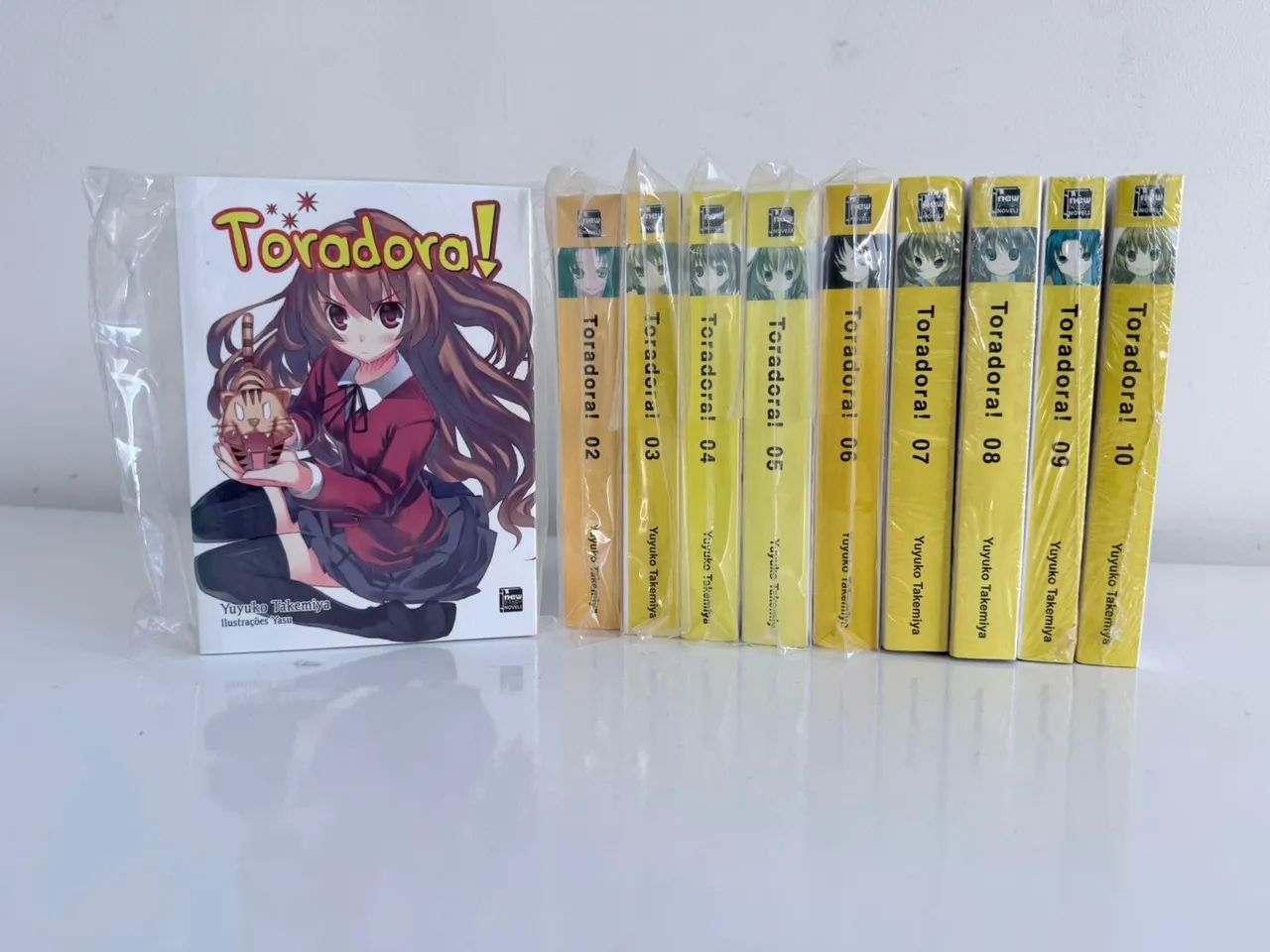 Toradora volumes 1 ao 10 