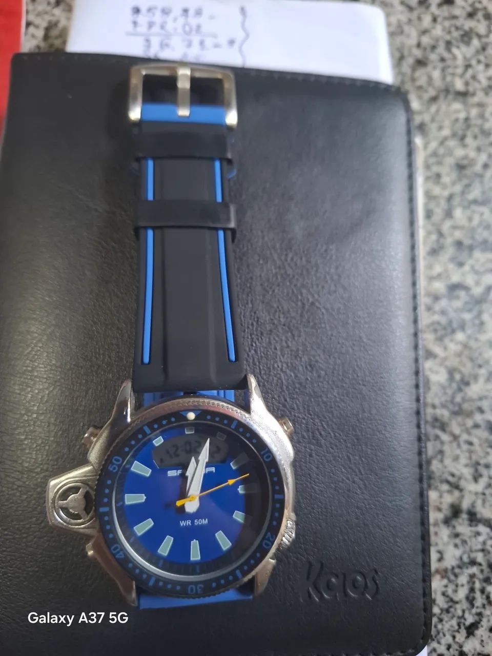 Relógio SANDA 3008 AZUL  - Foto 5