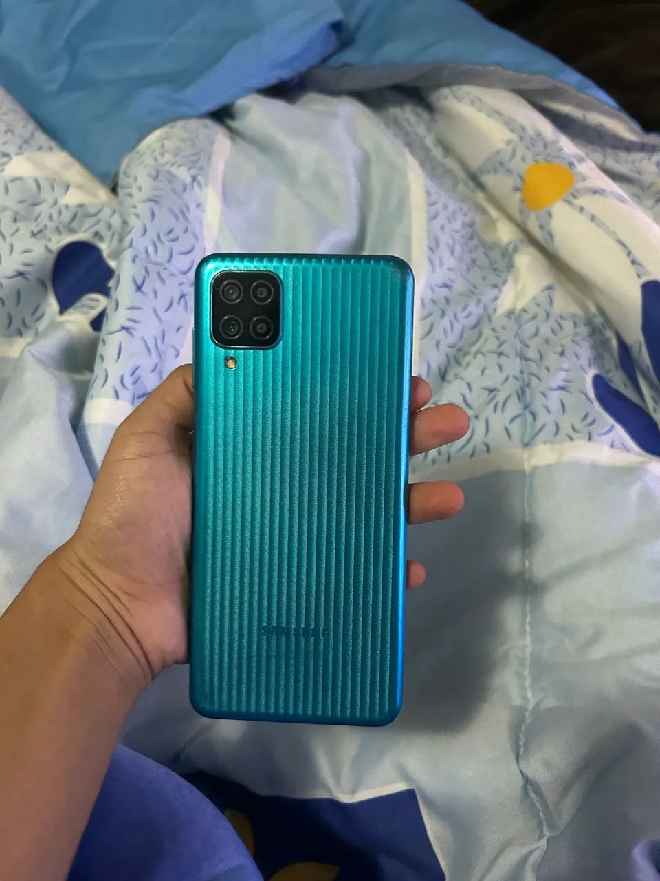 Samsung Galaxy A12 Azul - Ótimo Estado