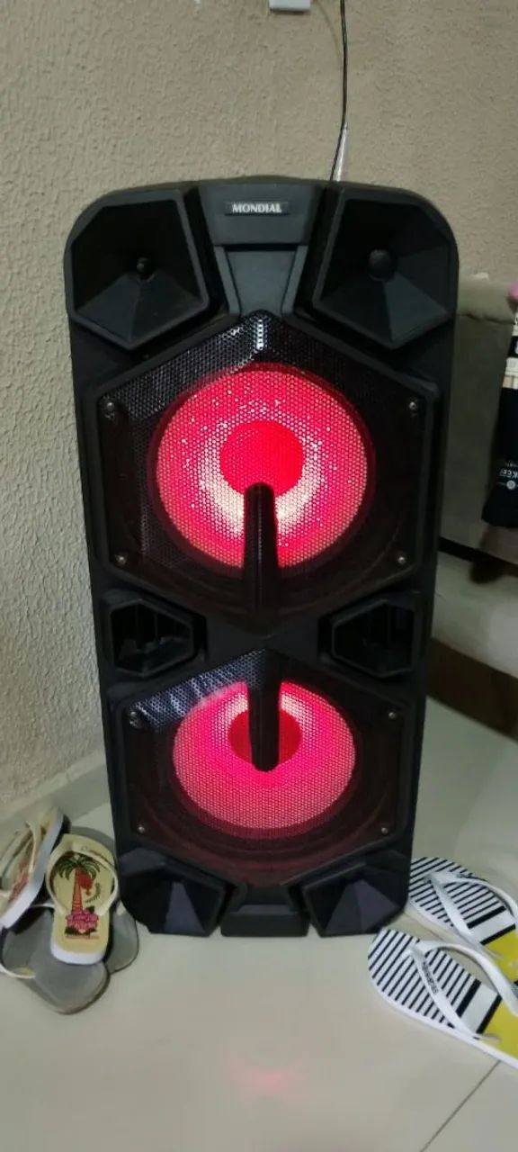 Caixa de Som 1500W - Amplificada Mondial - Foto 2