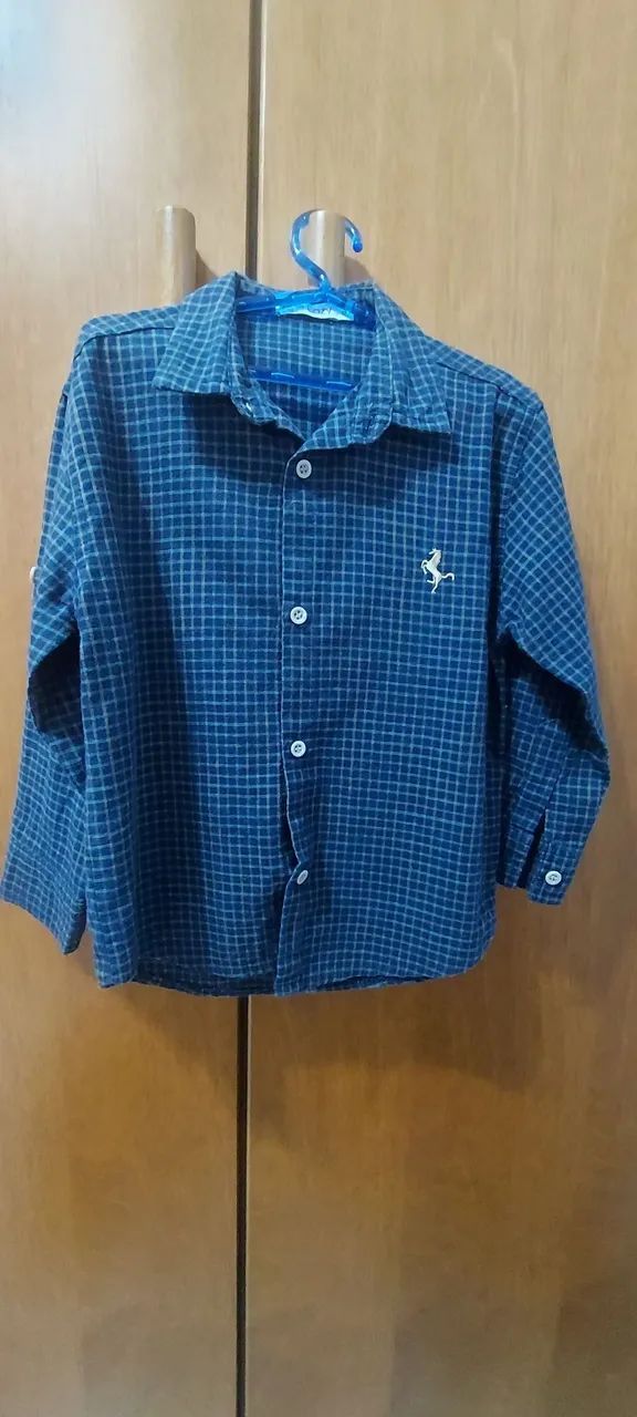Camisa xadrez Tam 3