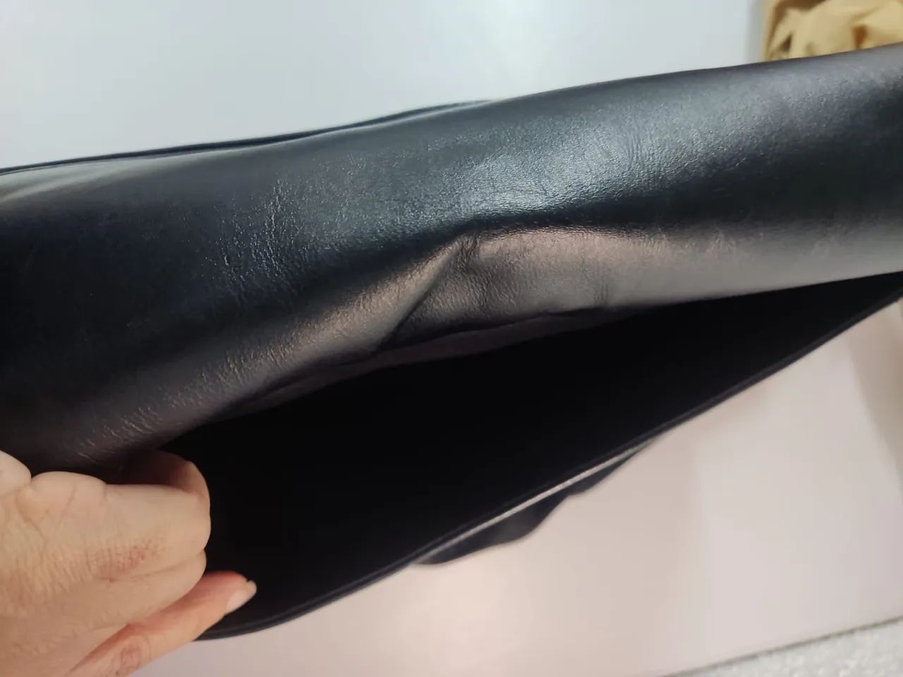 Bolsa couro masculina - Tiracolo executiva Vintage - Foto 2