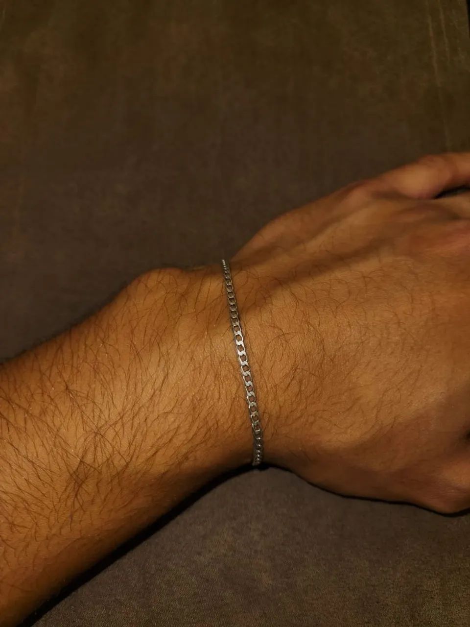 Pulseira Grumet em Prata 925 - 2mm 21,5cm 2,2g - Foto 5