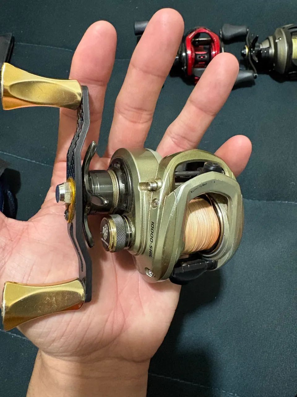 carretilha de pesca - Foto 2