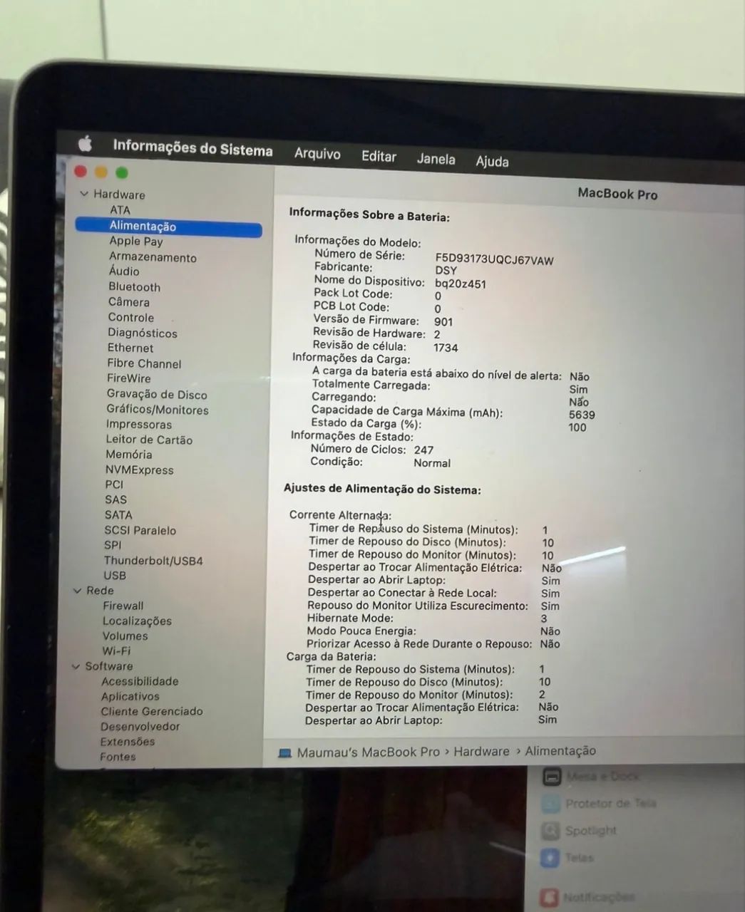Macbook Pro 2019 i9 32GB RAM 512 SSD 16pol - Foto 4