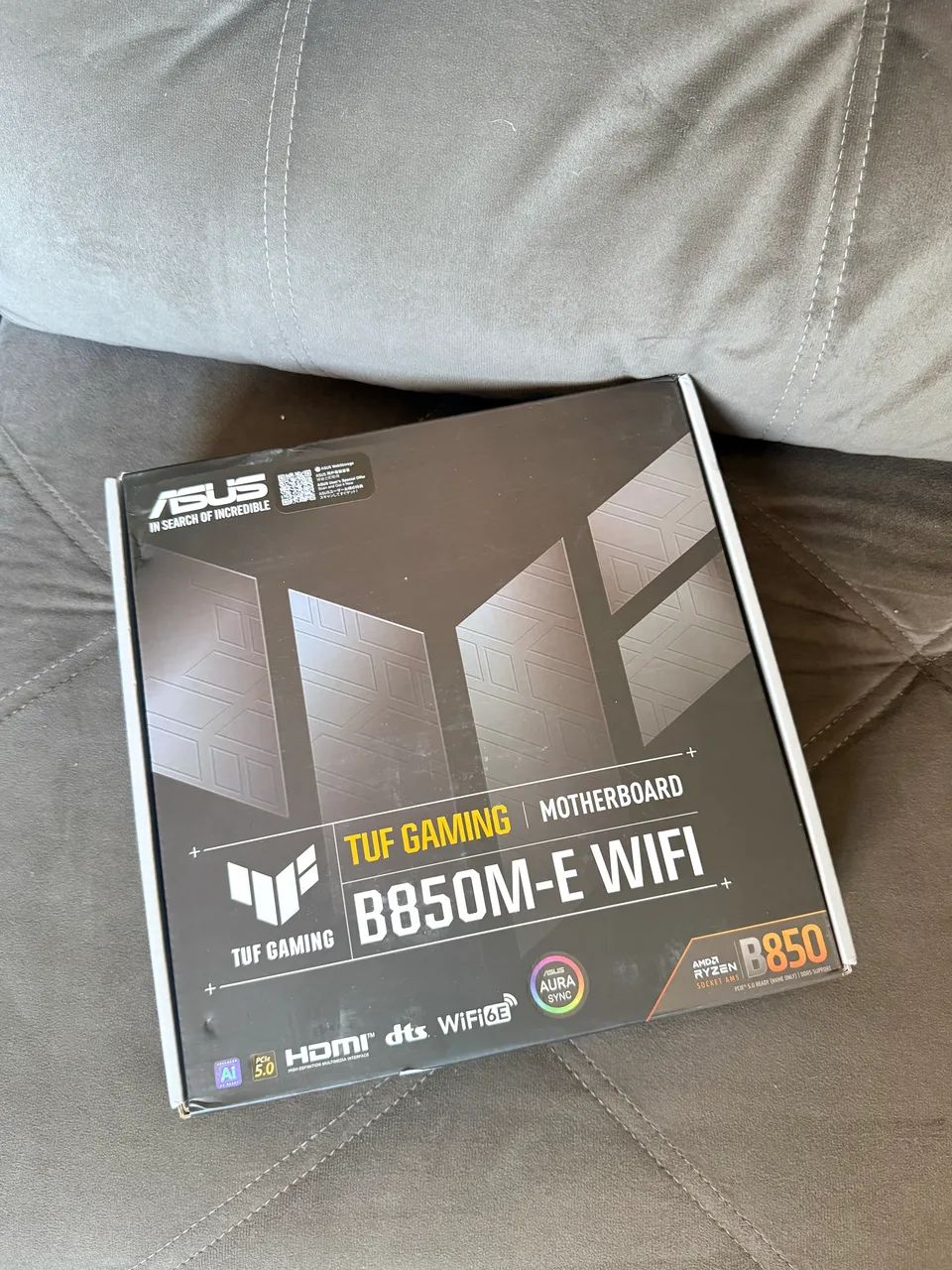 PLACA MÃE ASUS TUF B850M-E WI-FI NOVA 